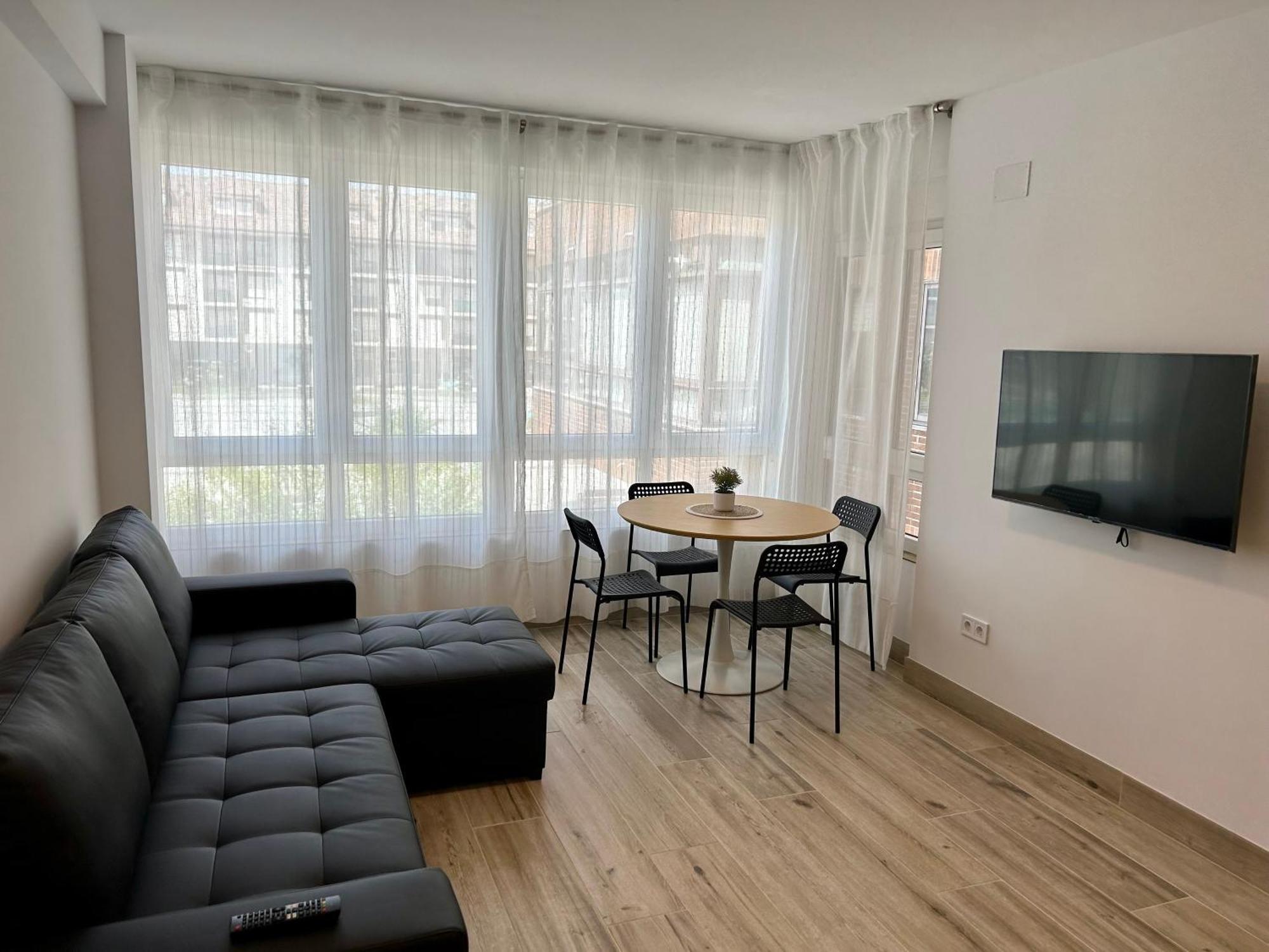 Apartamento Plaza De La Villa Playa Trengandin Noja Exteriör bild